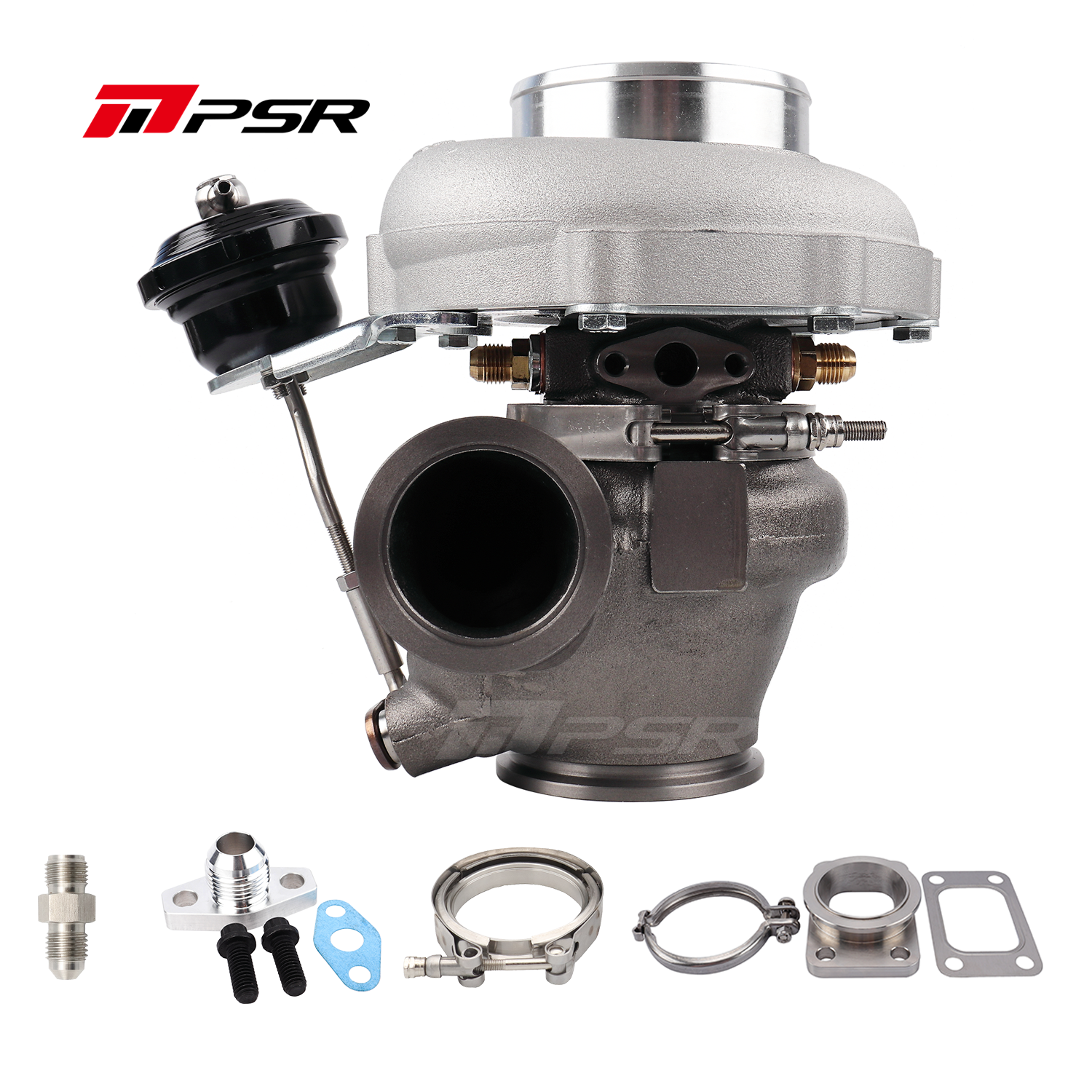 Pulsar Turbo PSR Forward Rotation 6255G Dual Ball Bearing Turbocharger HP Rating 900 by Pulsar Turbo available at Torque Lab