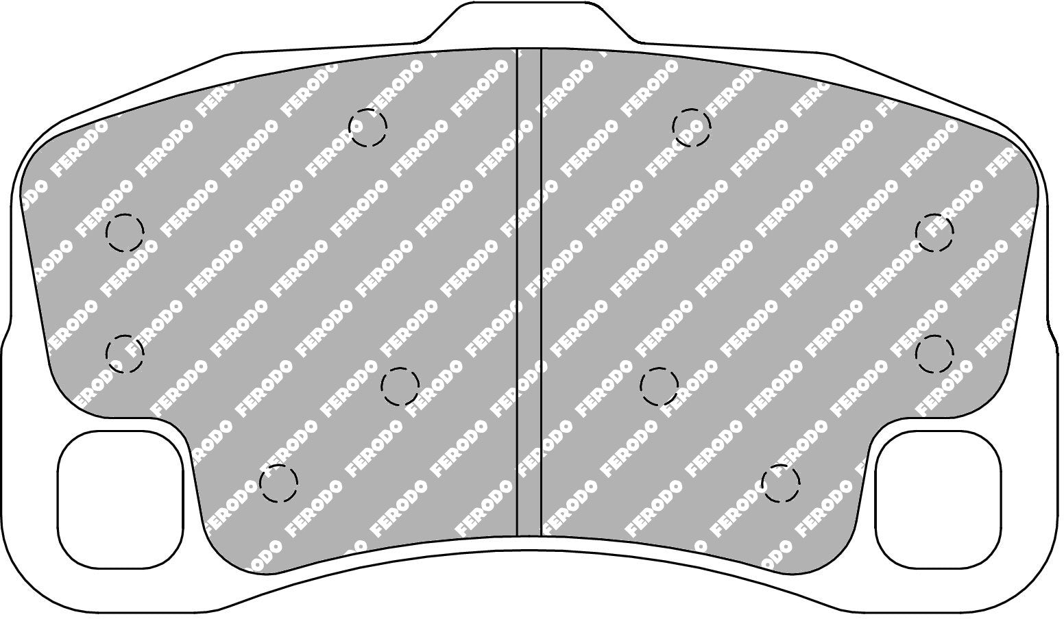 Ferodo Semi-Metallic Brake Pads | FER-FRP3143G