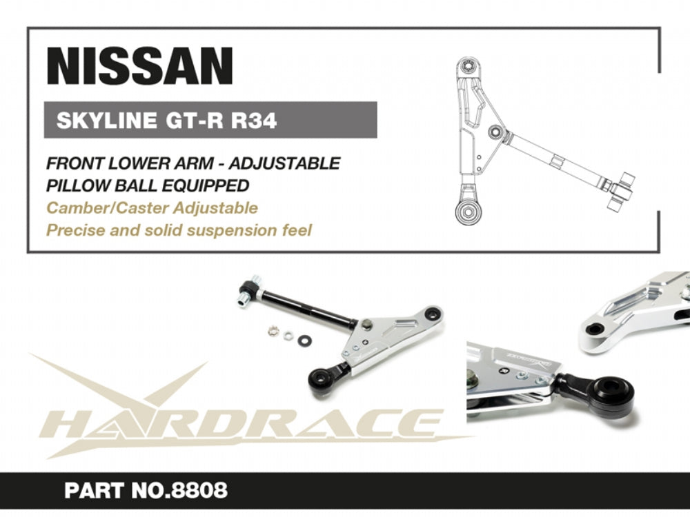 Front Lower Arm - Adjustable Nissan Skyline