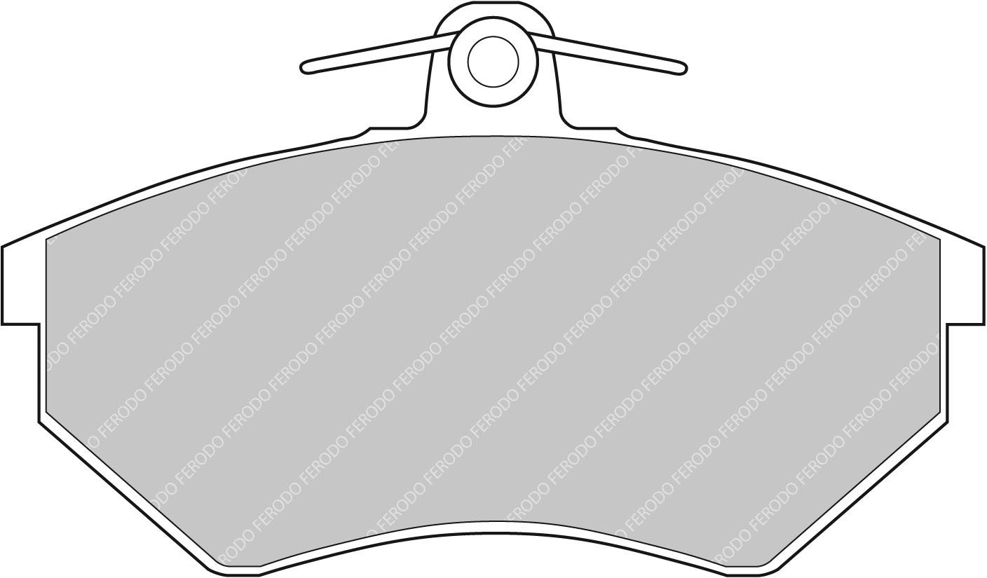 Ferodo Semi-Metallic Brake Pads | FER-FCP775H