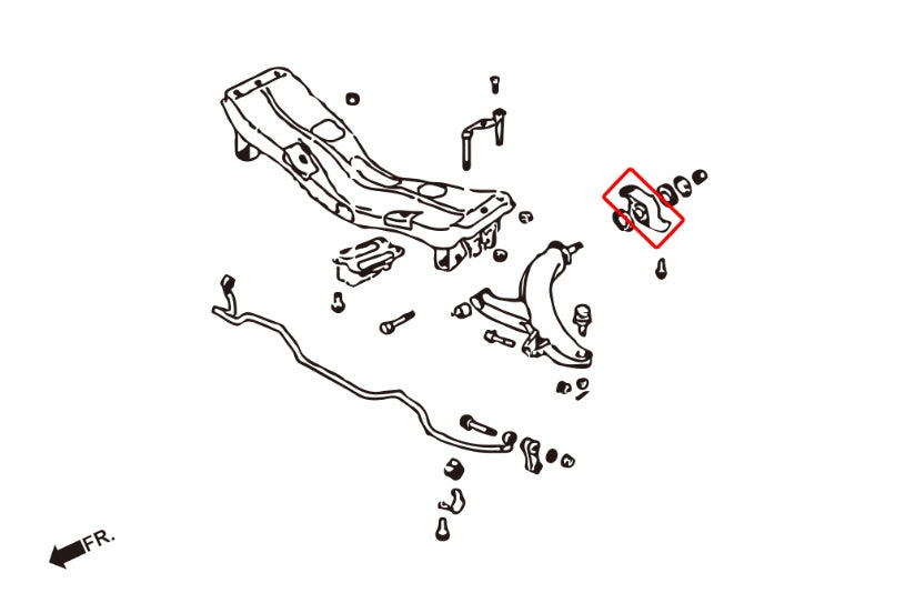 Front Control Arm Bush Subaru Impreza, Legacy/outback