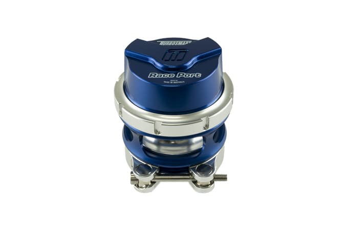 BOV RacePort Female GenV - Blue by Turbosmart - performance upgrade from Torque Lab