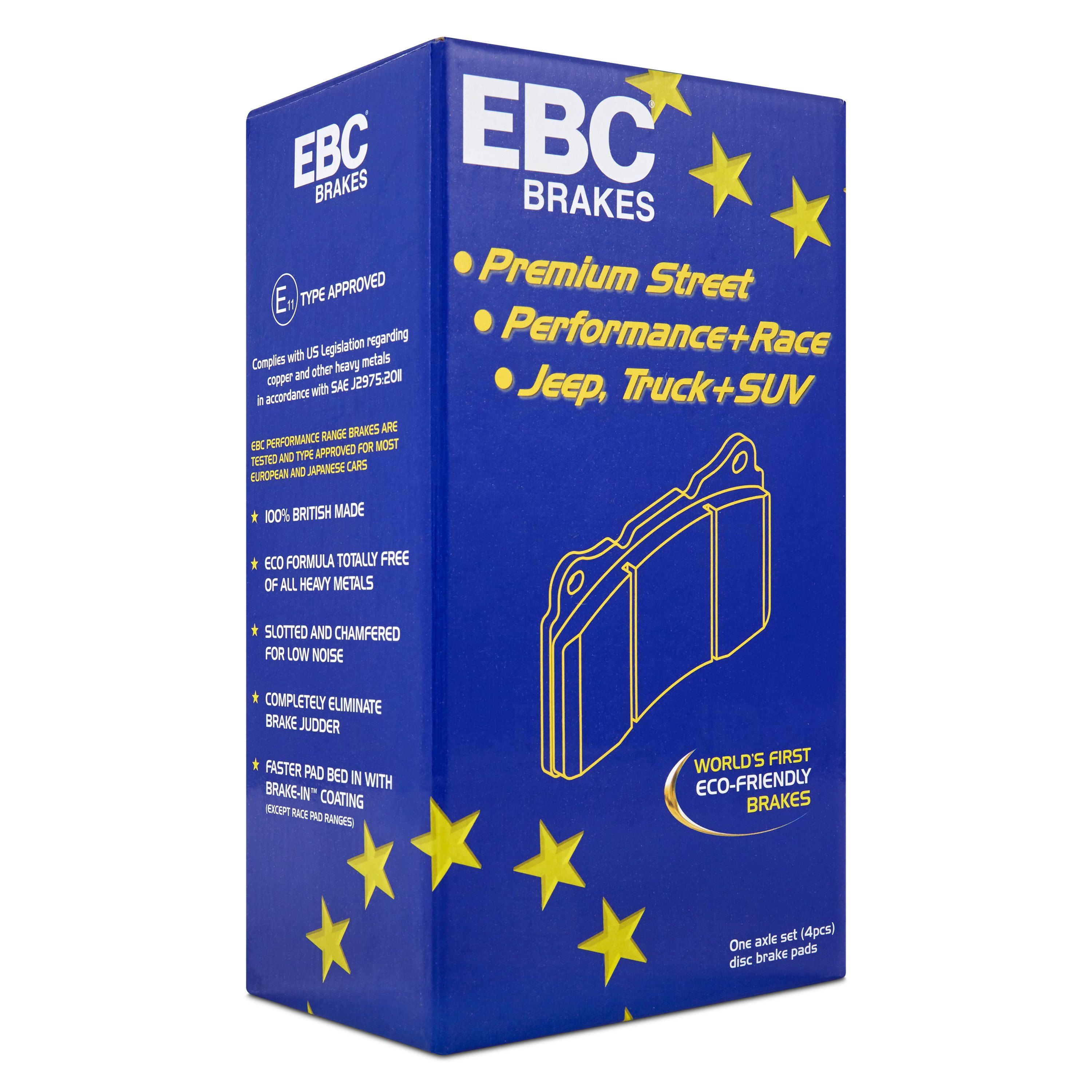 EBC DP42325R Yellowstuff front brake pads Alfa Romeo Giulia Stelvio