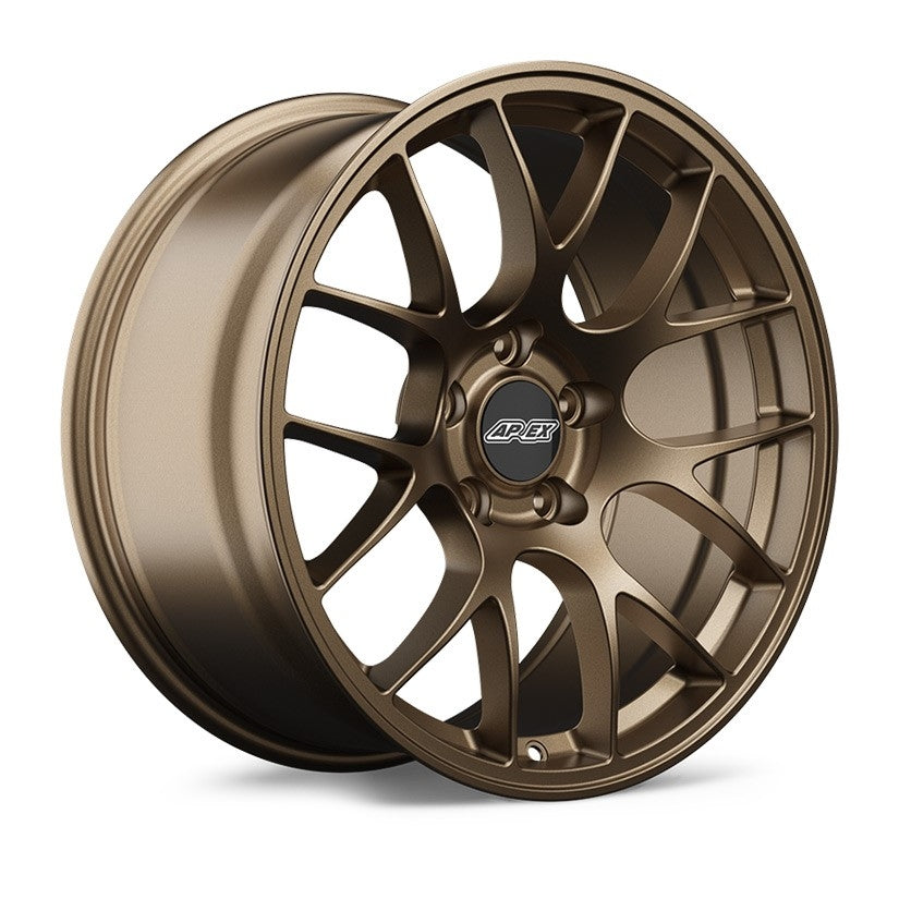 Apex Alloy Wheel EC-7 18&quot; x 9.5&quot; ET35 Satin Bronze 70.5mm 5x114.3mm