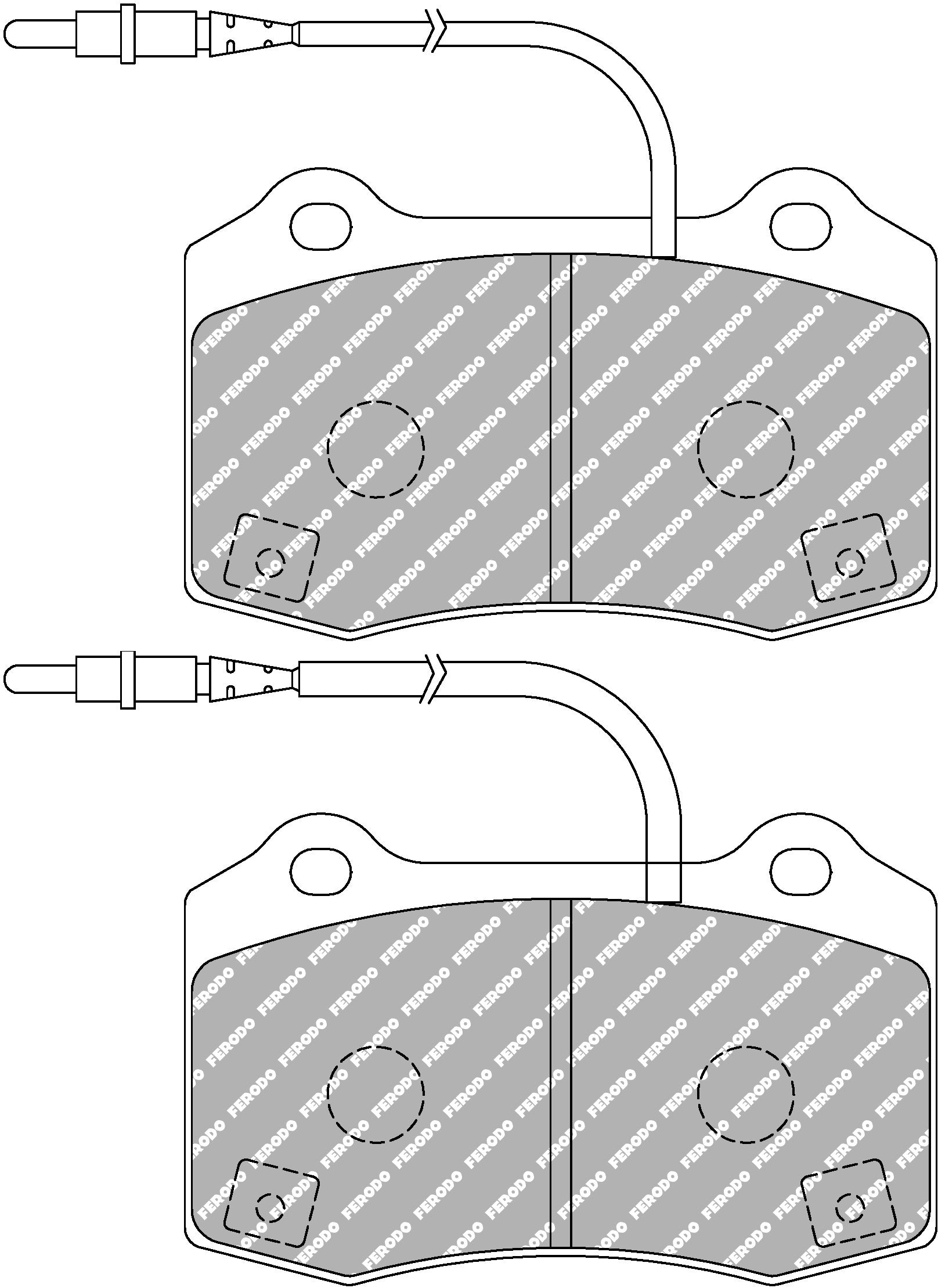 Ferodo Semi-Metallic Brake Pads | FER-FDS1379
