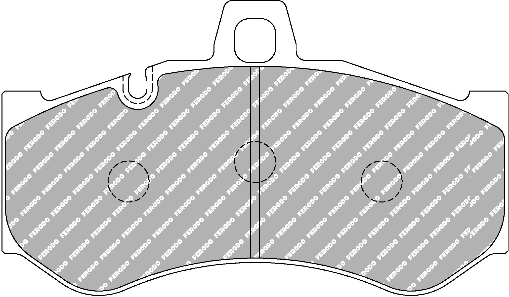 Ferodo Semi-Metallic Brake Pads | FER-FRP3141H