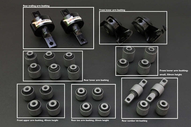 Arm Bushings Completed Set Honda Civic, Crx, Integra