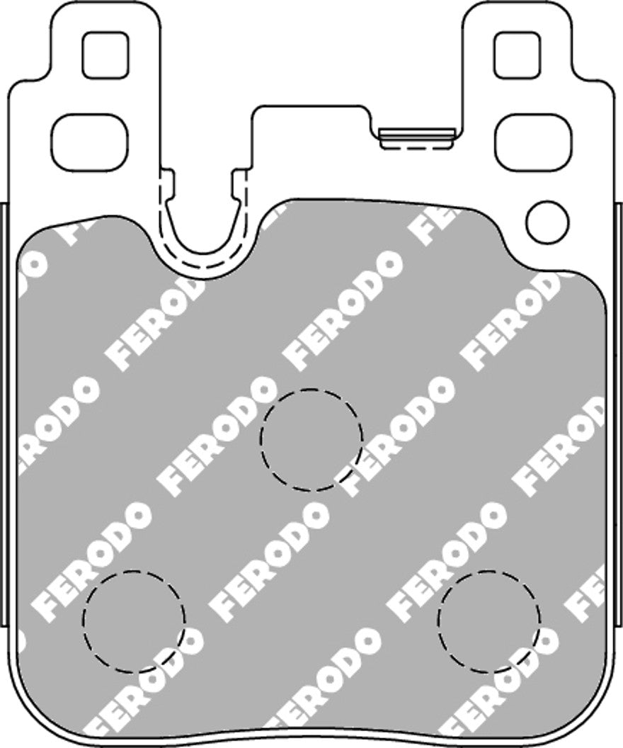 Ferodo Semi-Metallic Brake Pads | FER-FCP4663G
