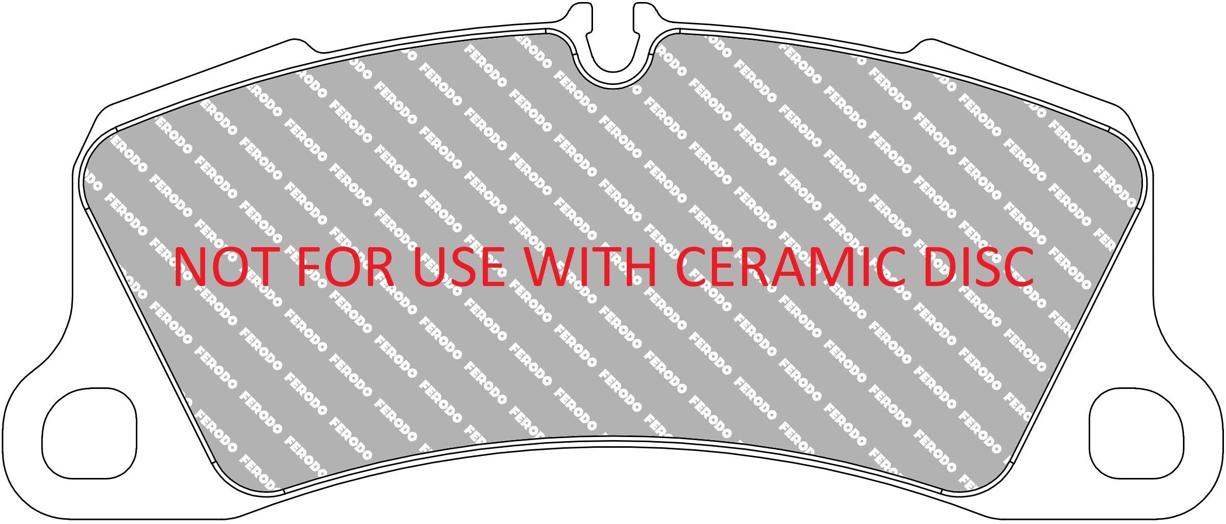 Ferodo Semi-Metallic Brake Pads | FER-FRP3164G