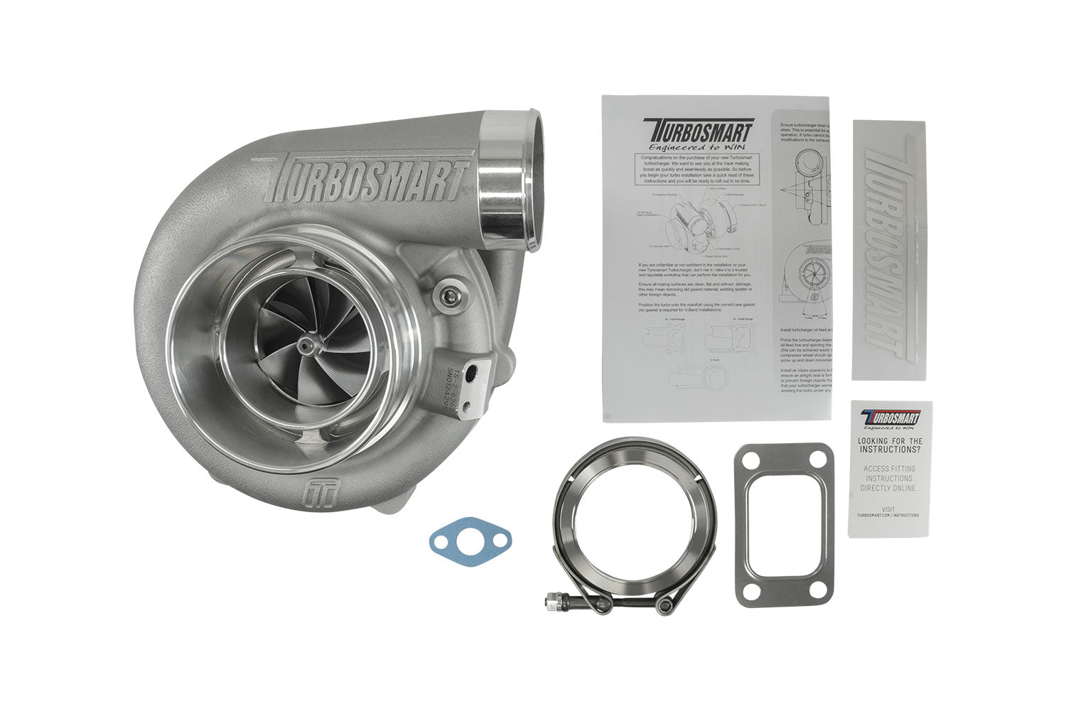 TS-2 Turbocharger (Water Cooled) 6262 T3 1.10AR Externally Wastegated