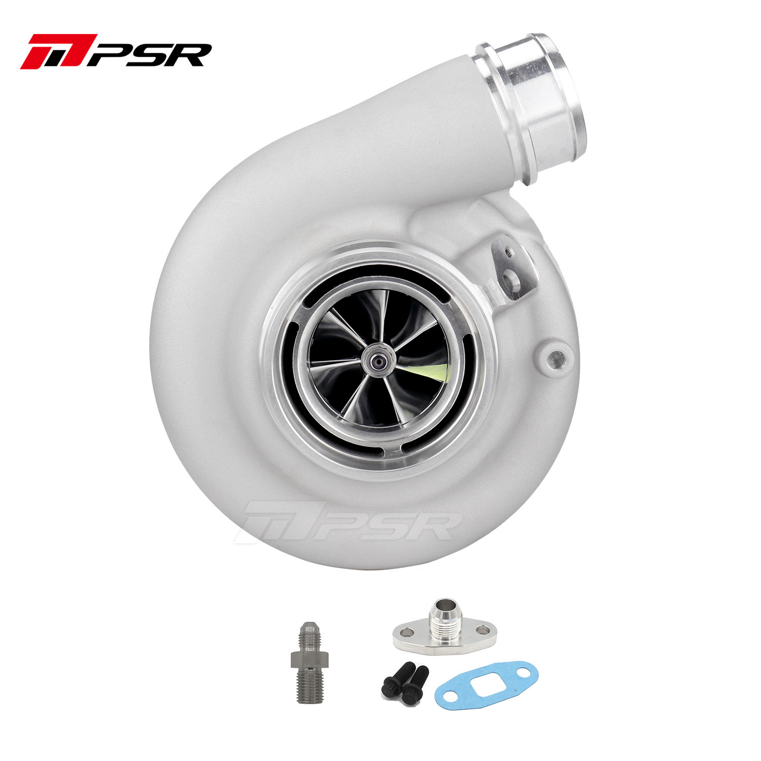PULSAR Billet 363D 366D 369D DUAL CERAMIC BALL BEARING Turbo with 90¡ã Elbow Outlet Compressor by Pulsar Turbo available at Torque Lab