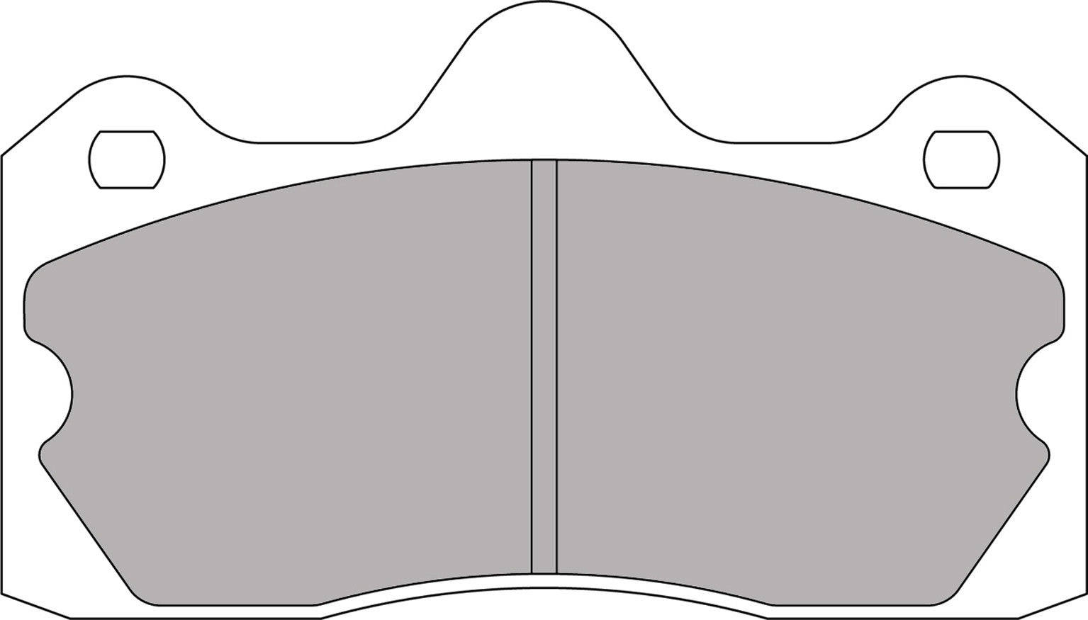 Ferodo Semi-Metallic Brake Pads | FER-FRP3115H