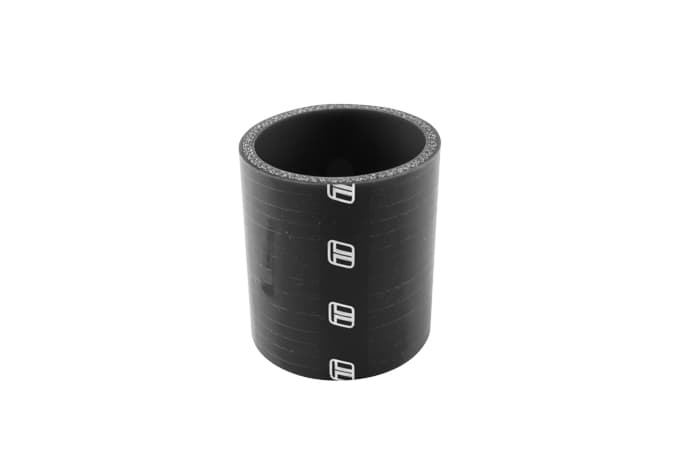 Silicon Hose Straight 2.00" x 75mm BLACK by Turbosmart - performance upgrade from Torque Lab