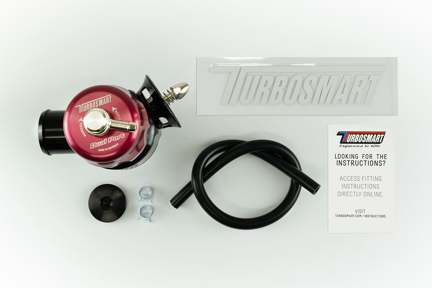 BOV SmartPort Dual Port Mitsubishi EVO VI-X-Red