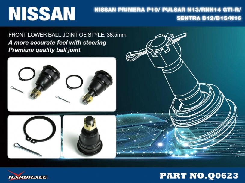 Front Lower Ball Joint Nissan Primera, Pulsar, Sentra