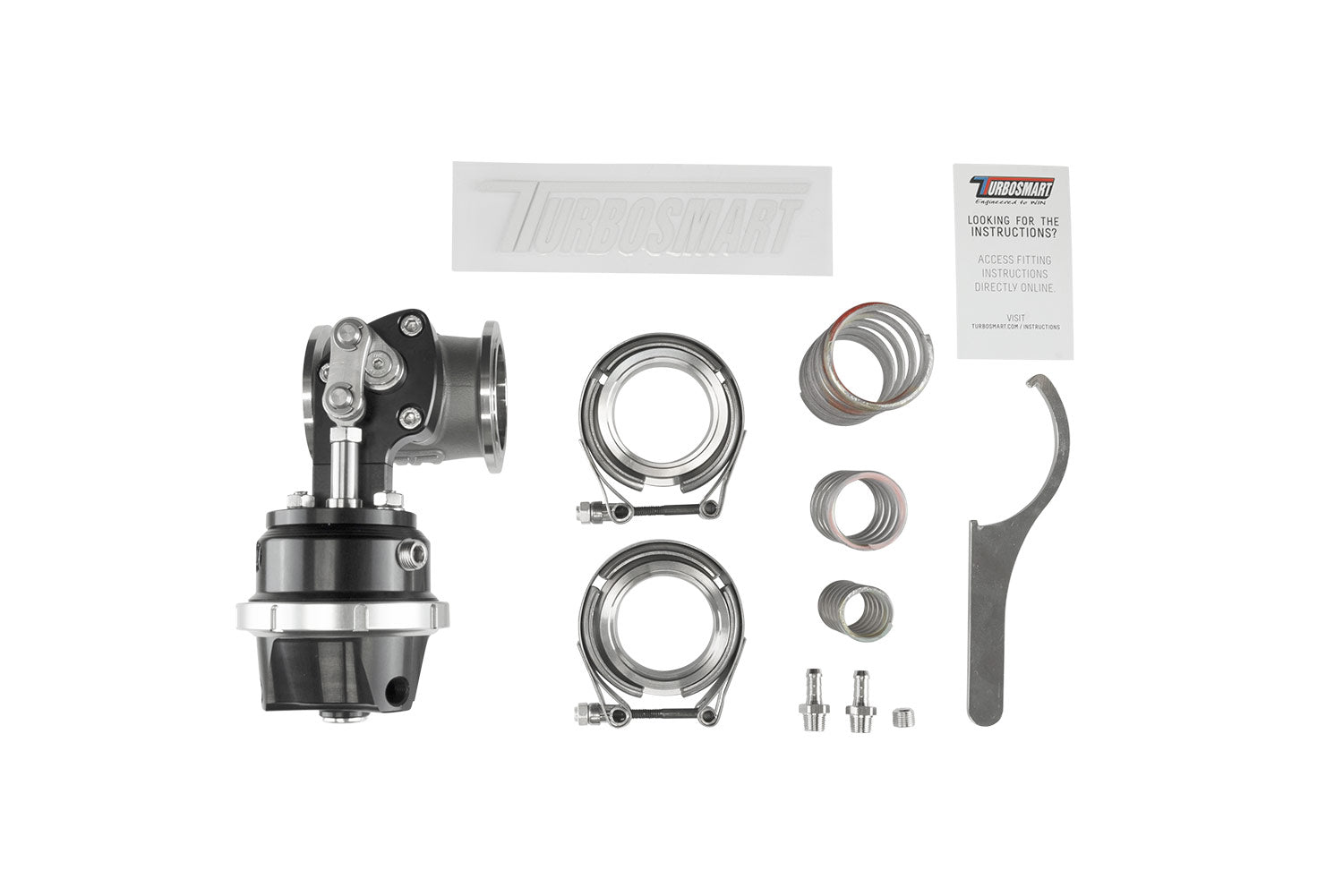 PSG40CG Pneumatic StraightGate40 Compressed Gas 7psi Black