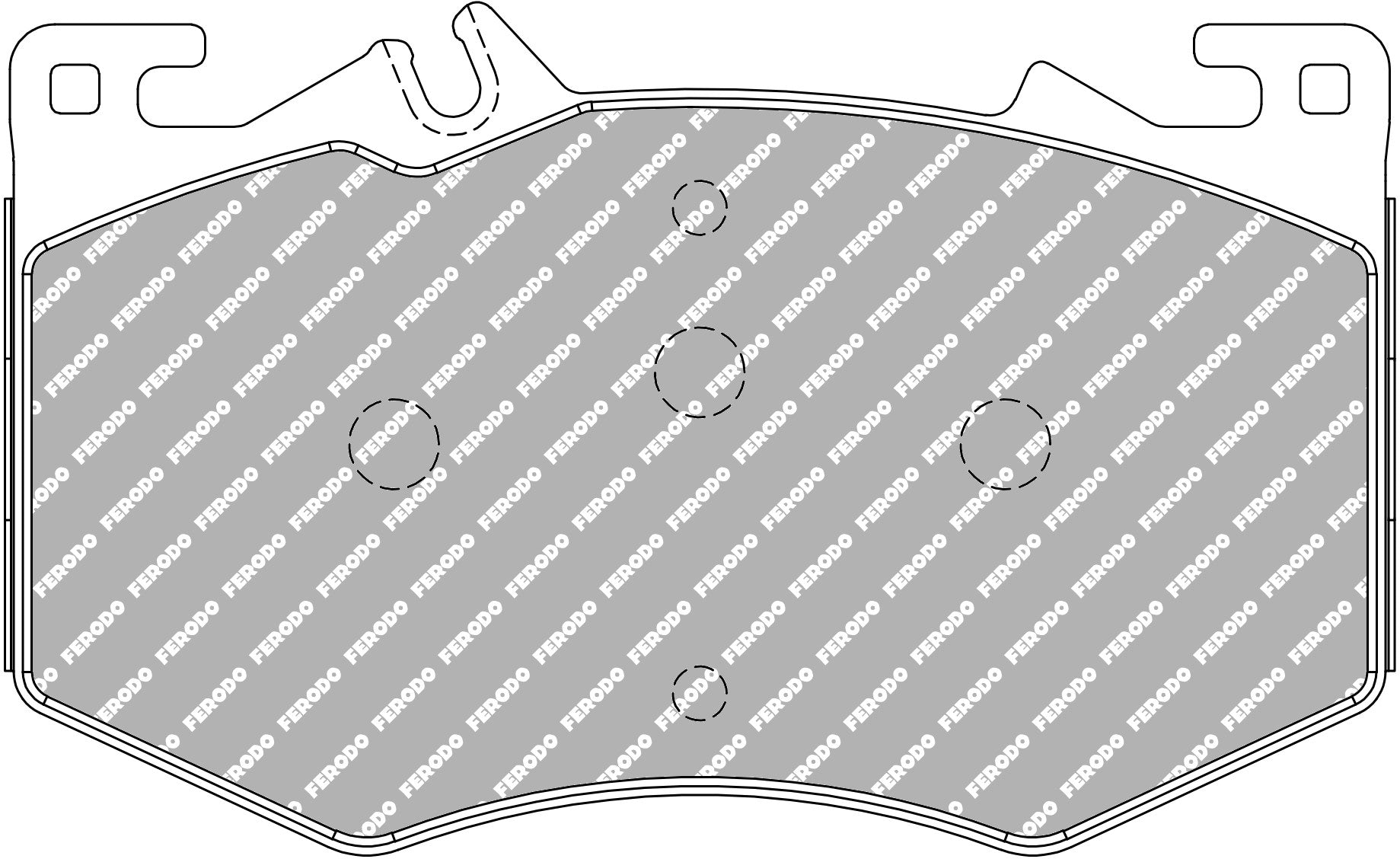Ferodo Semi-Metallic Brake Pads | FER-FRP3166H