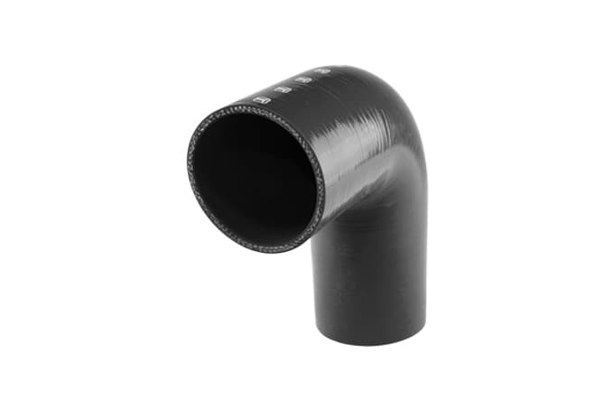 Silicon Hose 90 Elbow 3.00" BLACK by Turbosmart - performance upgrade from Torque Lab