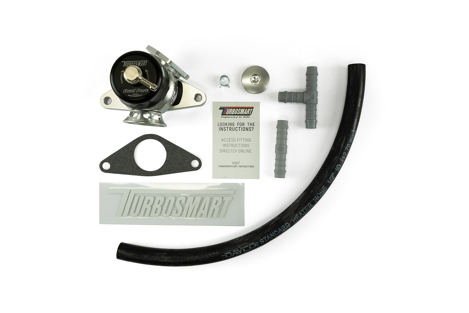 BOV Dual Port Subaru-Black