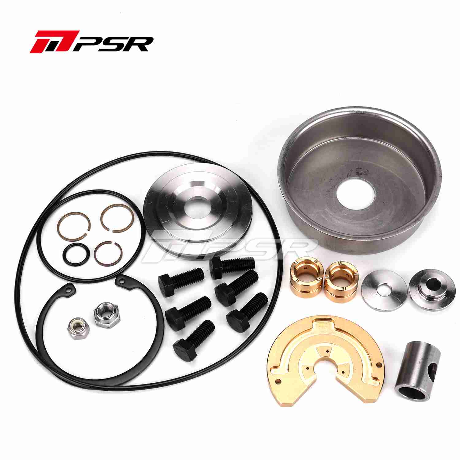 Pulsar Turbo Rebuild Kit Billet Compressor Wheel for 2008-2010 Powerstroke 6.4 Turbos - Low Side Rebuild Kit by Pulsar Turbo available at Torque Lab