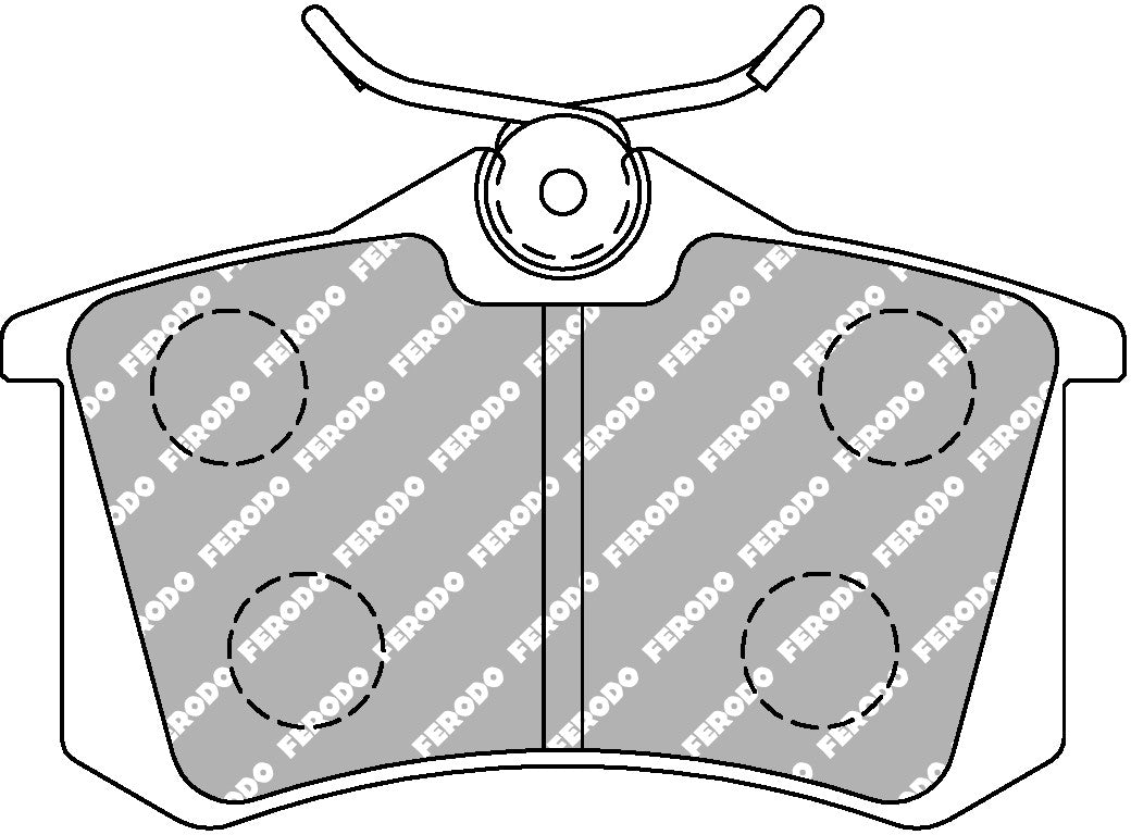 Ferodo Semi-Metallic Brake Pads | FER-FCP541R