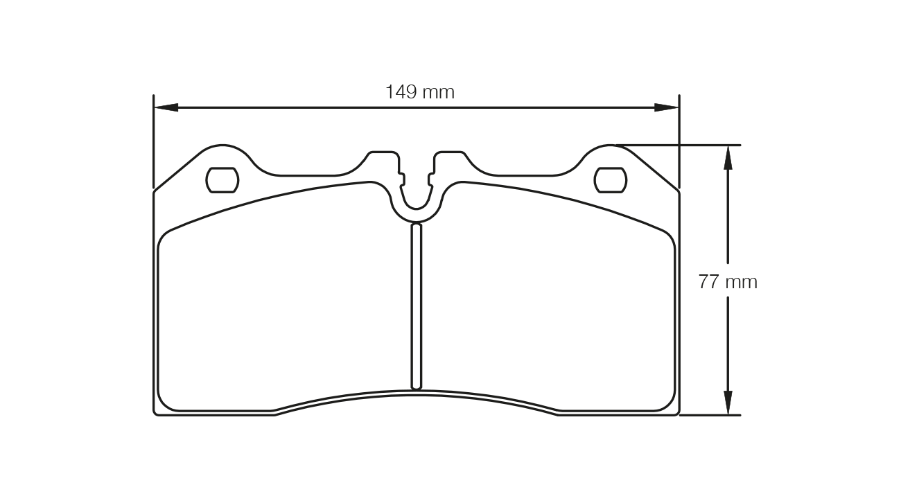 Pagid Racing RSC 1 Brake Pads - Rear | S8187C01001 - Pagid Racing brake pads