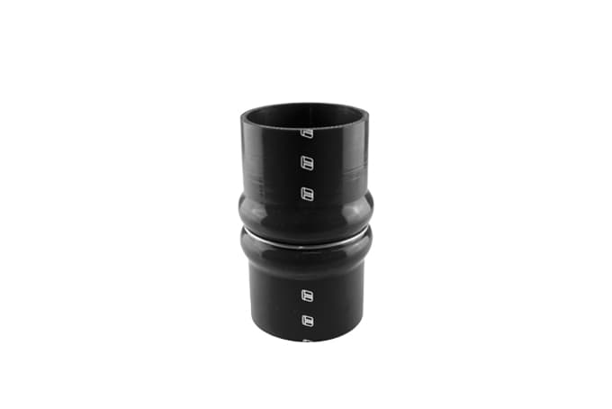 Silicon Double Hump Hose 3.50" - Black by Turbosmart - performance upgrade from Torque Lab