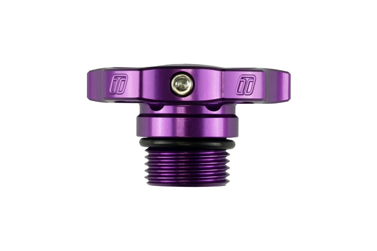 Oil Cap - 12AN - Purple