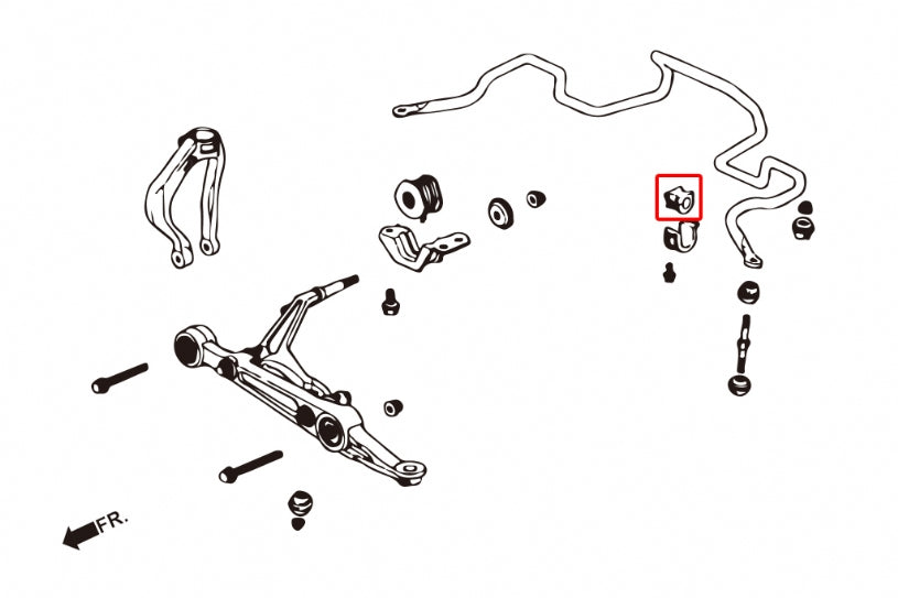 Front Stabilizer Bushing Honda Civic, CR-V