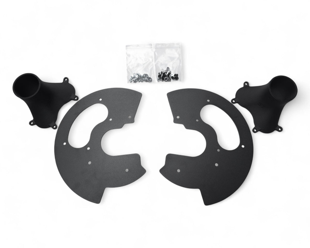 ST Trackparts BMW E36 Brake Cooling Plates (High Flow) - product image 1