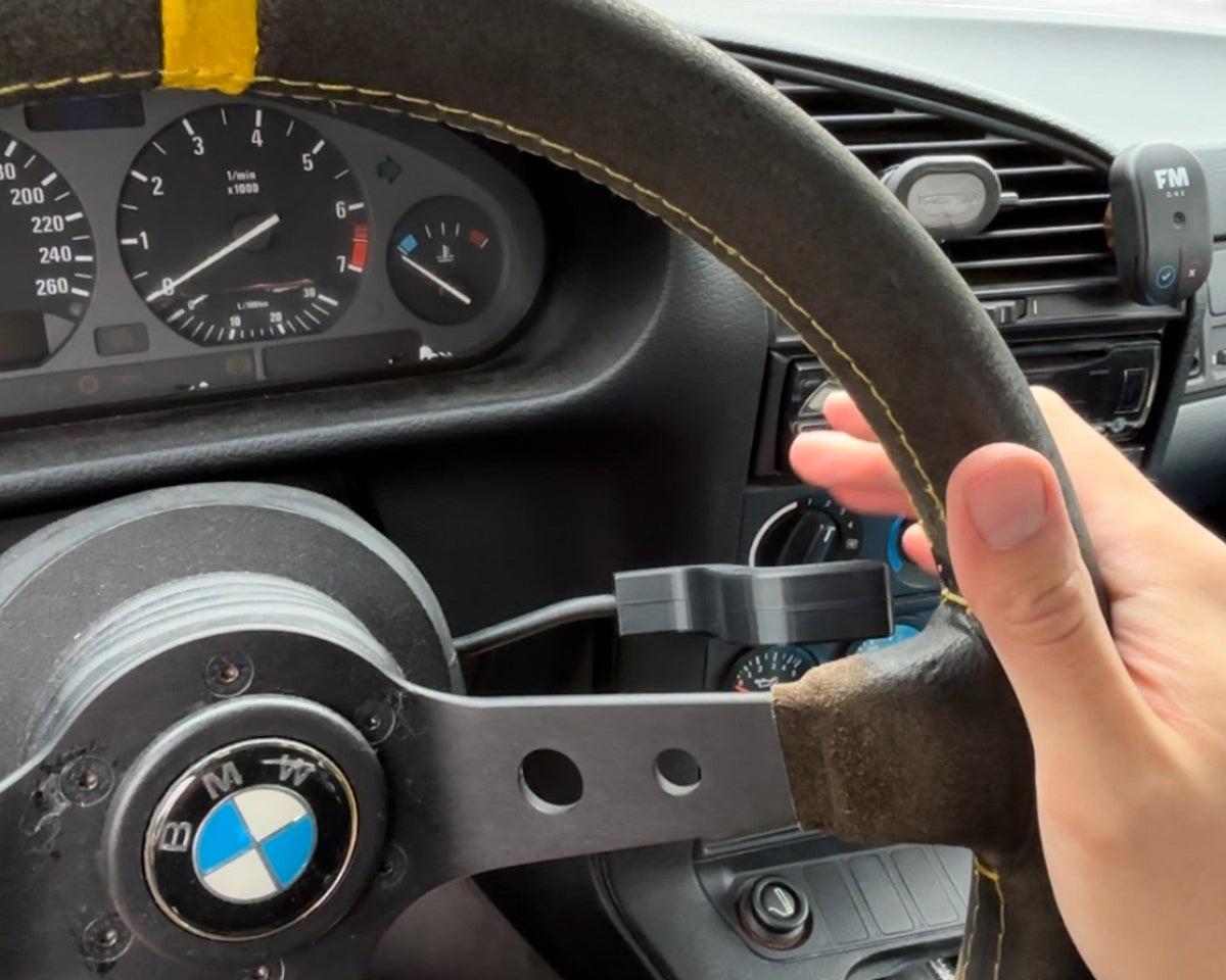 ST Trackparts BMW E36 Extended Indicator & Wiper Stalks (90mm deep) - product image 3