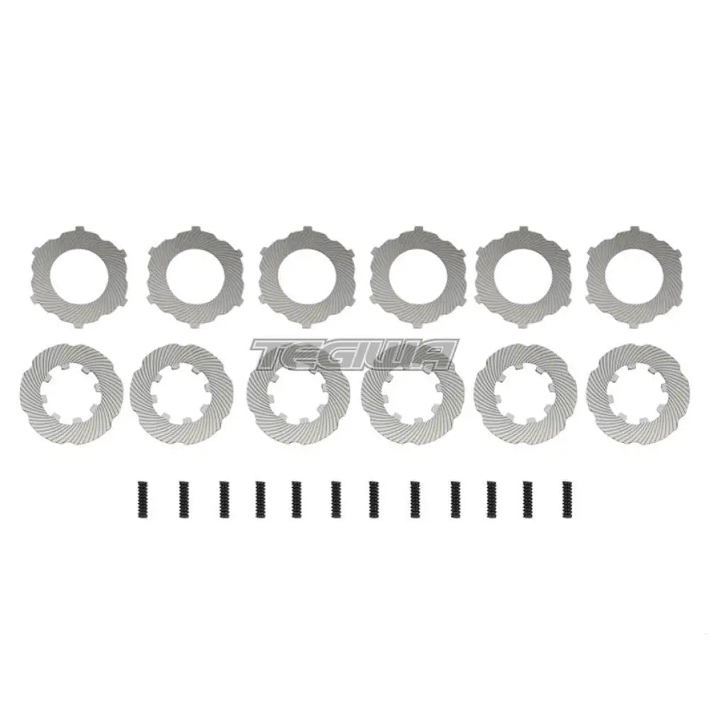 MFactory Replacement Forged Plates 16pcs and Pre-load Springs for v2 Metal Plate LSD Differential (12pcs) - Type-SS