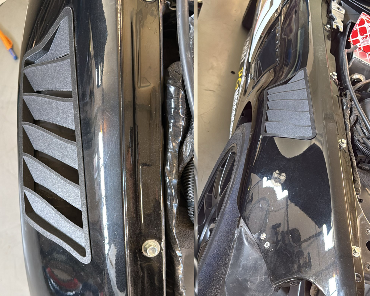 ST Trackparts BMW E46 Fender Louvres Vents (Compact) - product image 4