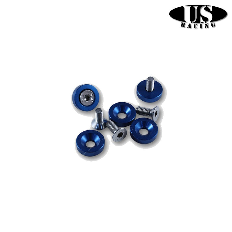 US-Racing Fender Washers M6x20 Blue (Universal)