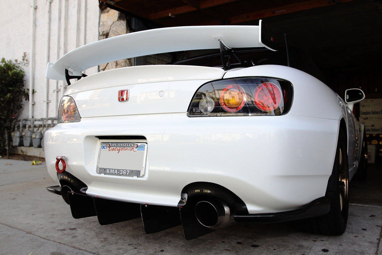 US-Racing Rear Tow Hook Blue (S2000)